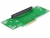 41835 Delock Riser Karte PCI Express x8 > x16 gewinkelt 90° links gerichtet small