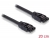 82781 Delock Cable SATA 6 Gb/s straight/straight round 20 cm small