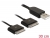 82708 Delock Kabel USB 2.0 Stecker > für 2 x IPhone Stecker small
