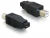 65030 Delock Adapter USB 2.0 Type Micro-A + Micro-B female > USB 2.0 Type-B male small
