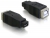 65031 Delock Adapter USB micro-A+B Buchse zu USB2.0-B Buchse small
