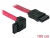 84225 Delock cable SATA 100cm down/straight red small