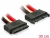 84385 Delock Extension cable Micro SATA male > female 30 cm small