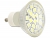46280 Delock Lighting GU10 LED illuminant 24x SMD cool white 3.5W glass cover small