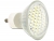 46282 Delock Lighting GU10 LED illuminant 48x SMD cool white 3.0W glass cover small