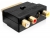 85005 Delock Adapter Scart male + switch > RCA / S-Video female small