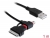83152 Delock Data- and Charging Cable USB 2.0 male > USB mini / USB micro-B / IPhone small