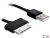 83459 Delock Kabel USB 2.0 synkroniserings- och laddningskabel (Samsung-surfplatta) 2 m small