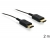 83264  Delock Cable High Speed HDMI with Ethernet A-male / male Slim 2 m small