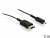 83269  Delock Cable High Speed HDMI with Ethernet A-male > micro D-male Slim 2 m small