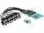 89339 Delock PCI Express Karte > 8 x Seriell RS-422/485 High Speed 921K 600 W Überspannungsschutz small