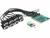 89332 Delock PCI Karte > 8 x Seriell RS-422/485 High Speed 921K 600 W Überspannungsschutz small