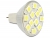 46338 Delock Lighting MR11 LED illuminant 2.4 W cool white 12 x SMD small