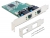 89358 Delock Karta PCI Express > 2 x Gigabit LAN small