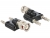 88572 Delock Adapter BNC male > 2 x 4 mm Banana male (spring connector) small