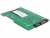 62478 Delock Converter SATA 22 pin > ZIF SSD / HDD with slot bracket small
