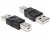 65477 Delock Adapter USB A male > USB B male small