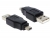 65478 Delock Adapter USB A male > USB Mini-B male small