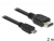 83244 Delock Kabel MHL Stecker > High Speed HDMI Stecker 2 m small