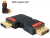 65380 Delock Adapter DisplayPort Stecker > DisplayPort Stecker gewinkelt rechts small