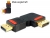 65381 Delock Adapter DisplayPort Stecker > DisplayPort Stecker gewinkelt links small