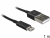 83422 Delock USB data- and power cable for IPhone 6, IPhone 5 black small