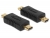65504 Delock Adapter HDMI micro D Stecker > Stecker Gender Changer small