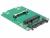62519 Delock Convertidor de 1.8″ Micro SATA de 16 contactos > mSATA tamaño medio small