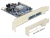 89366 Delock Karta PCI Express > 2 x zewnętrzne Multiport USB 3.0 + eSATAp small