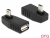65476 Delock Adapter USB mini male > USB 2.0-A female OTG 90° angled small