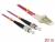 84695 Delock Cable Optical Fiber LC / ST Multimode OM4 20 m small