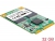 54614 Delock mSATA 6 Gb/s Flash Module 32 GB wide temperature range small