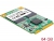 54615 Delock mSATA 6 Gb/s Flash Module 64 GB wide temperature range small