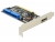 70156 Delock PCI Raid Controller >  1x eSATA, 1x SATA, 1x IDE small