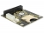 91654 Delock Card Reader IDE 40 pin to SD Card small