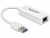62417 Delock Προσαρμογέας USB 3.0 > Gigabit LAN 10/100/1000 Mbps small