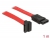 84222 Delock cable SATA100cm up/straight red small