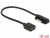 83559 Delock Καλώδιο 15 εκ. φόρτισης USB Micro-B θηλυκό > σύνδεσμο Sony με μαγνήτη small