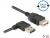 83554 Delock Cablu prelungitor cu conector tată EASY-USB 2.0 Tip-A, în unghi spre stânga / dreapta > USB 2.0 Tip-A, mamă 5 m small