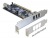 89179 Delock PCI-kort > 3 x extern + 1 x intern FireWire A small