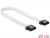 83503 Delock SATA 6 Gb/s Cable 20 cm white FLEXI small