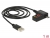 83569 Delock Cable USB 2.0 A male > Micro-B male with LED indicator for Volt and Ampere small