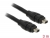 82572 Delock Cable FireWire macho de 4 contactos > macho de 4 contactos 3 m small