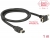 83588 Delock Cable FireWire 9 pin male 90° angled with screws > 6 pin male 1 m small