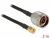 88940 Delock Antenna Cable N Plug > RP-SMA Plug CFD200 2 m Low Loss small