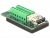 65562 Delock Adapter USB 3.0 / 3.1 PD A Buchse > Terminalblock 14 Pin small