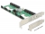89373 Delock Karta PCI Express > 4 x wewnętrzne gniazda mSATA z obsługą RAID small