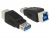 65181 Delock Adapter USB 3.0-A female > USB 3.0-B female small