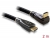 82741 Delock Cable High Speed HDMI with Ethernet – HDMI A male > HDMI A male straight / angled 2 m PREMIUM small