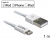 83560 Delock USB data and power cable for iPhone™, iPad™, iPod™ white small